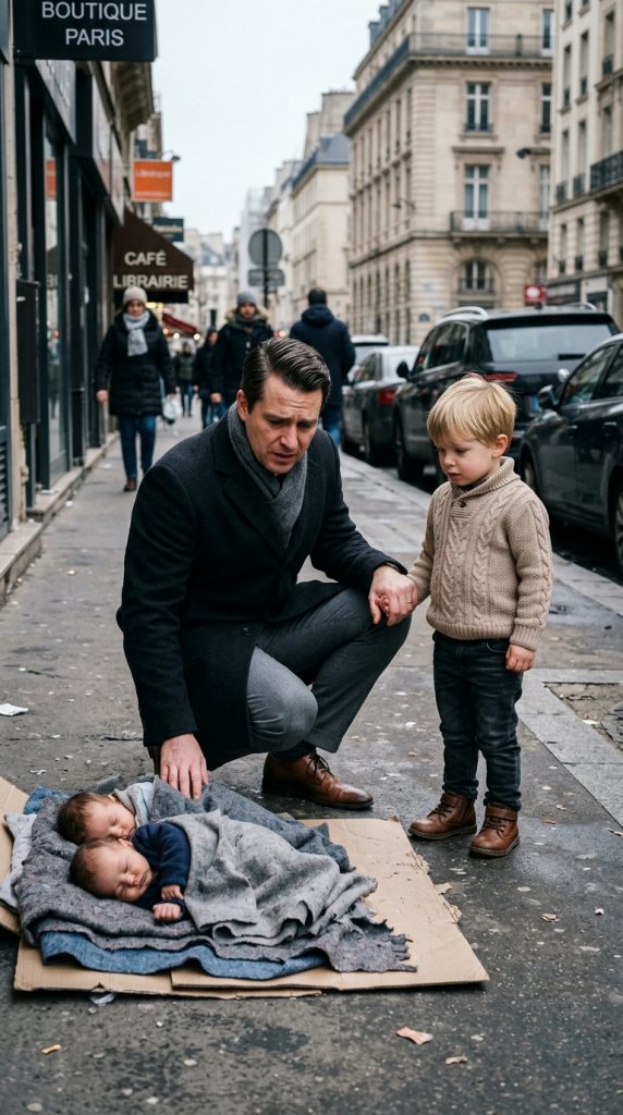 The Billionaire Father Took a Wrong Turn — And When His Son Whispered, “Dad… Why Do Those Boys Look Like Me?”, He Faced a Truth He Never Expected