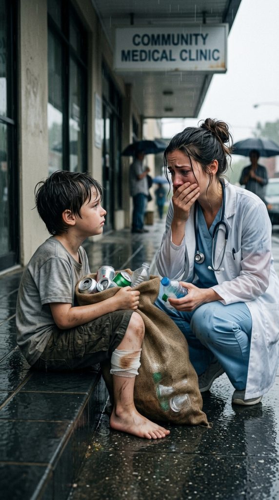 A Little Boy Arrived With Twelve Dollars and a Bag of Empty Bottles to Fix His Broken Leg… Then the Doctor Realized He Was the Son Taken From Her Five Years Ago