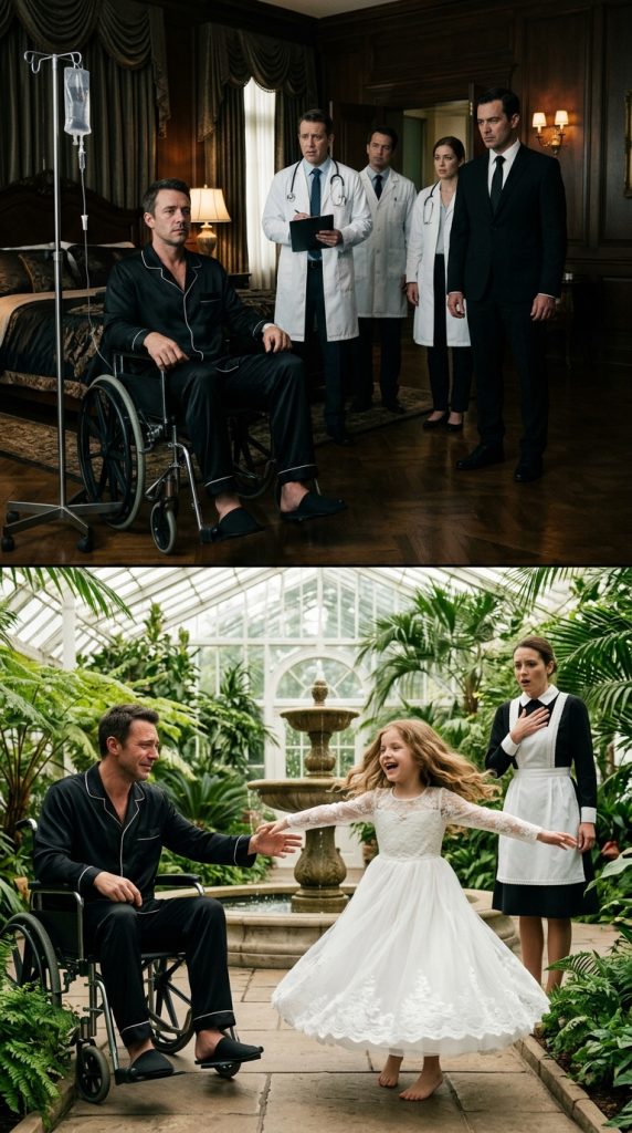 NINETY-NINE DOCTORS LOST HOPE ON THE PARALYZED MAFIA BOSS FOR EIGHT YEARS—UNTIL THE MAID’S LITTLE GIRL DANCED IN HIS FORBIDDEN GARDEN AND DID THE IMPOSSIBLE