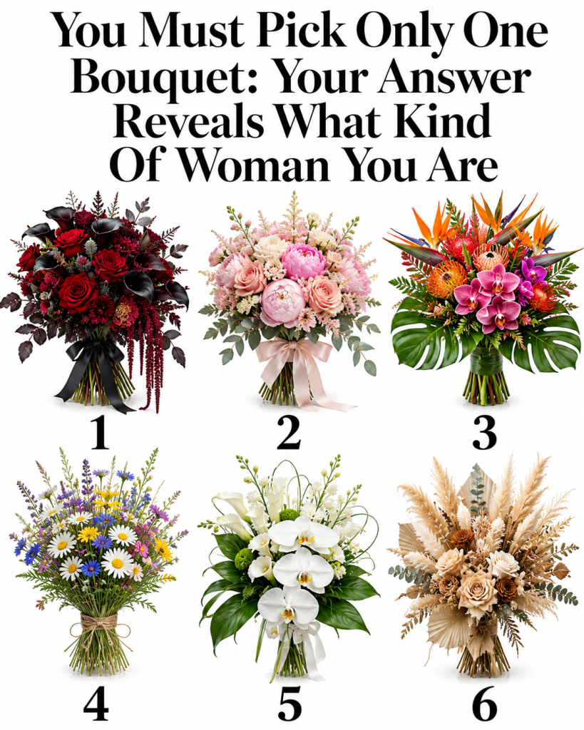 You Must Pick Only One Bouquet: Your Choice Reveals What Kind Of Woman You Are