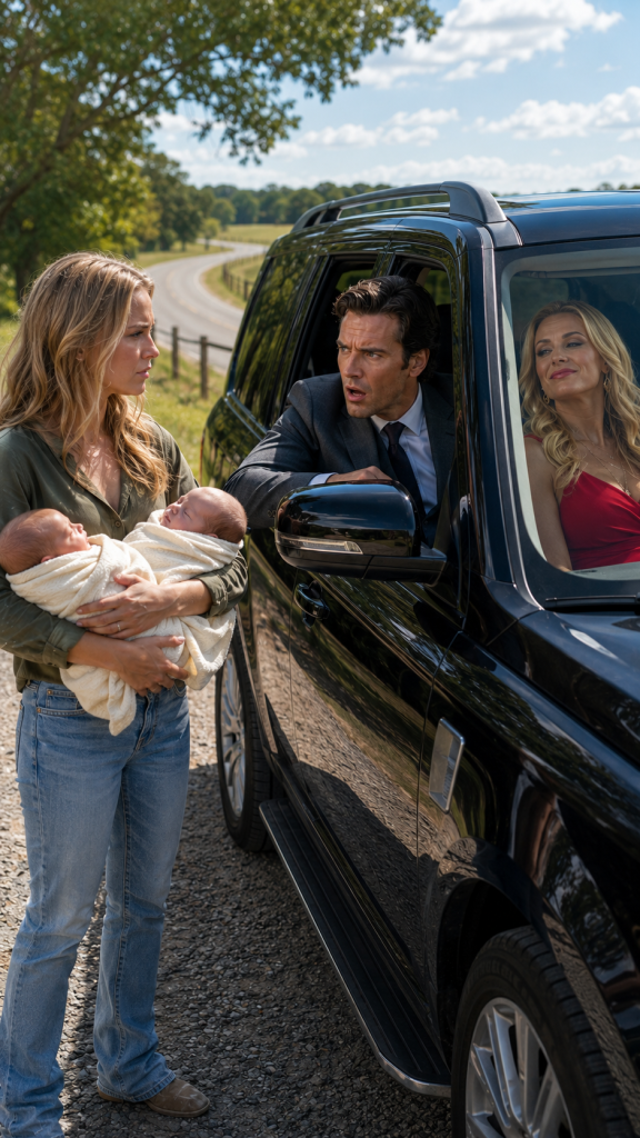 Driving His Fiancée Home, A Divorced CEO Spotted His Ex-Wife With Twin Babies He Never Knew Existed — Then Learned The Biggest Secret Was Already In His House