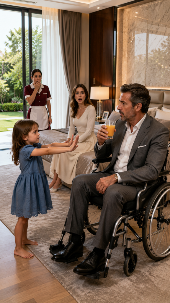 A Wheelchair-Bound Millionaire Trusted His Fiancée With His Recovery—Until a Little Girl Stopped Him From Drinking His Daily Juice
