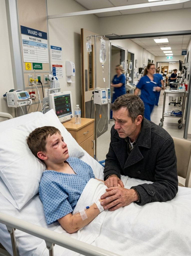 My Eight-Year-Old Son Was Brutally Attacked By Grown Men While His Grandfather Stood By And Did Nothing