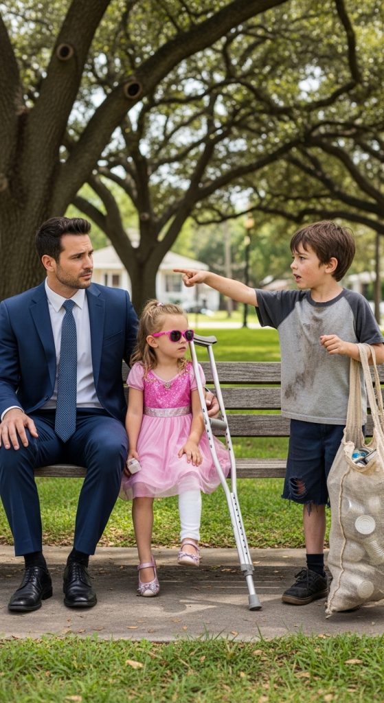 ‘Your Daughter Isn’t Blind’—The Homeless Boy’s Warning Exposed a Terrifying Secret Inside a Billionaire’s Home