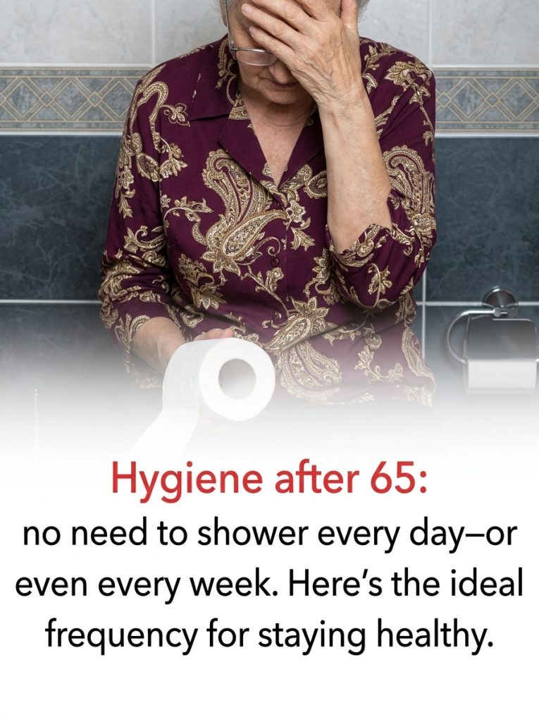 WHY DAILY SHOWERS AFTER 65 MAY DO MORE HARM THAN GOOD