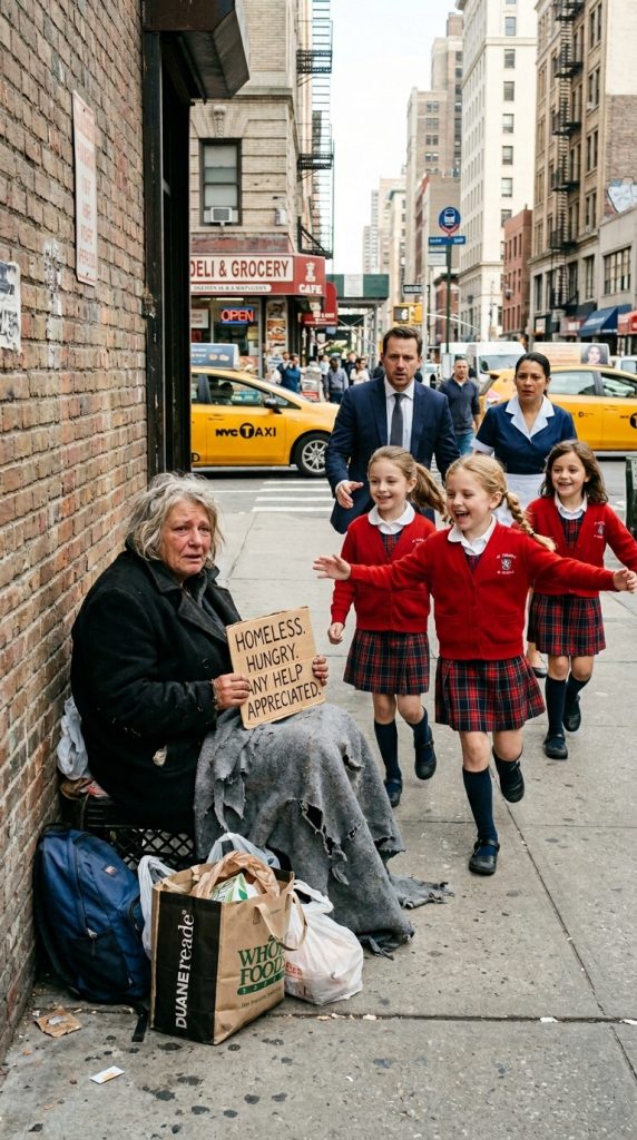 The Billionaire Was Told His Triplet Daughters Would Never See — Until a Forgotten Beggar Looked Into Their Eyes and Exposed the Lie That Cost Them Three Years of Darkness