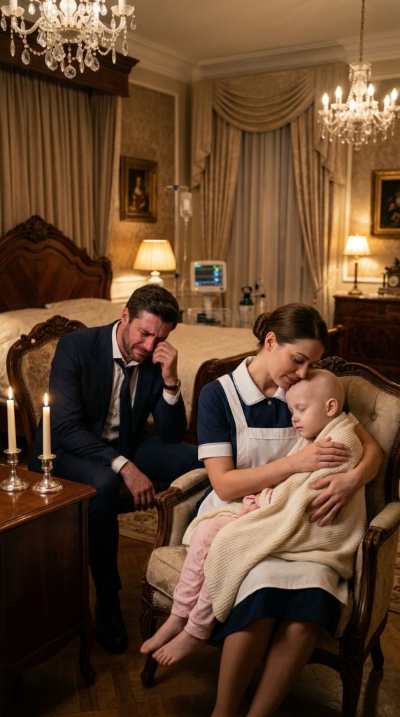 The millionaire’s daughter is given only three months to live—but the maid’s shocking decision changes everything he believed was possible