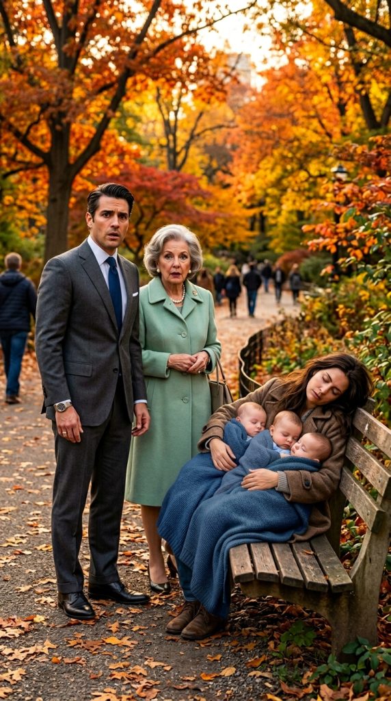 The Millionaire Walked with His Mother and Found His Ex-Girlfriend Sleeping on a Bench with 3 Babies Who Carried His Blood