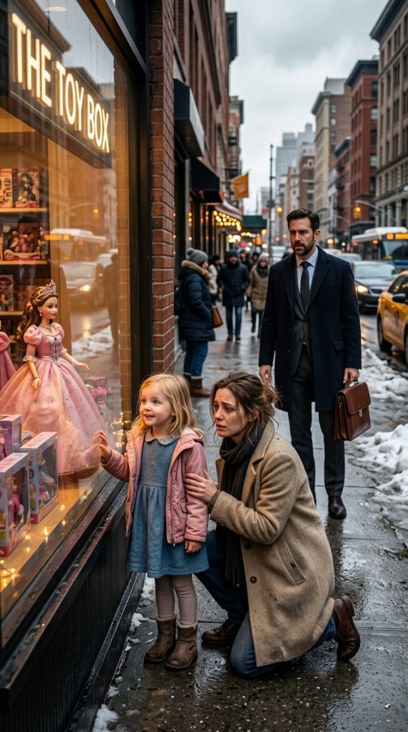 “I Can’t Afford a Barbie for Your Birthday,” a Mother Whispered—The Millionaire CEO Who Overheard Her Quietly Changed Her Life Forever