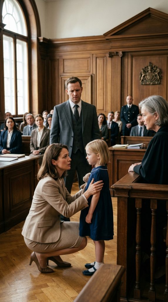 During Our Divorce Hearing, My 6-Year-Old Daughter Asked the Judge: “Can I Show You Something Mom Doesn’t Know About?” — When the Video Played, the Courtroom Went Silent.