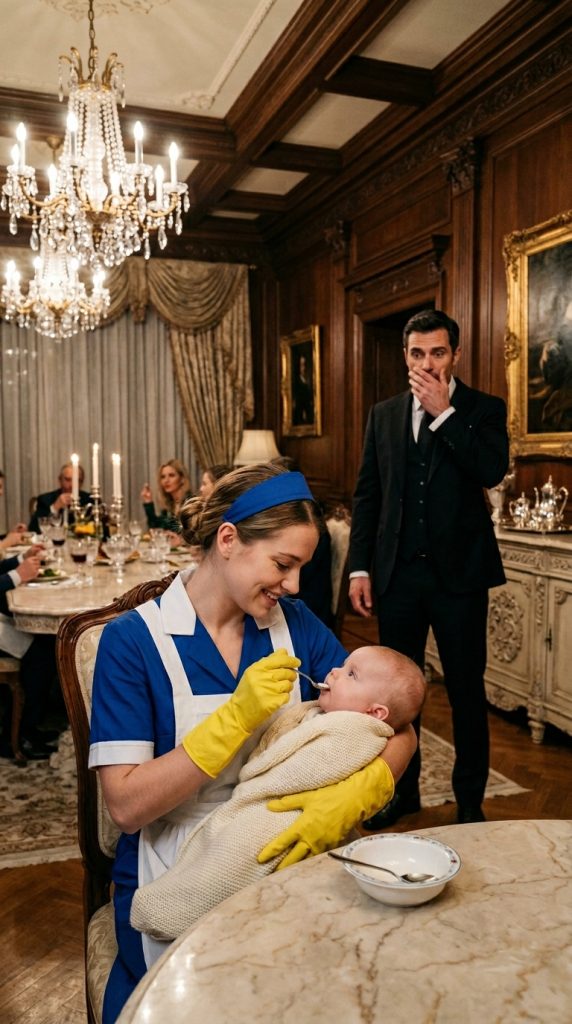 The Millionaire’s Baby Was Growing Weaker Every Day — and No Doctor Could Explain Why. Only the Housekeeper Noticed the Deadly Detail Hidden in His Bottle…