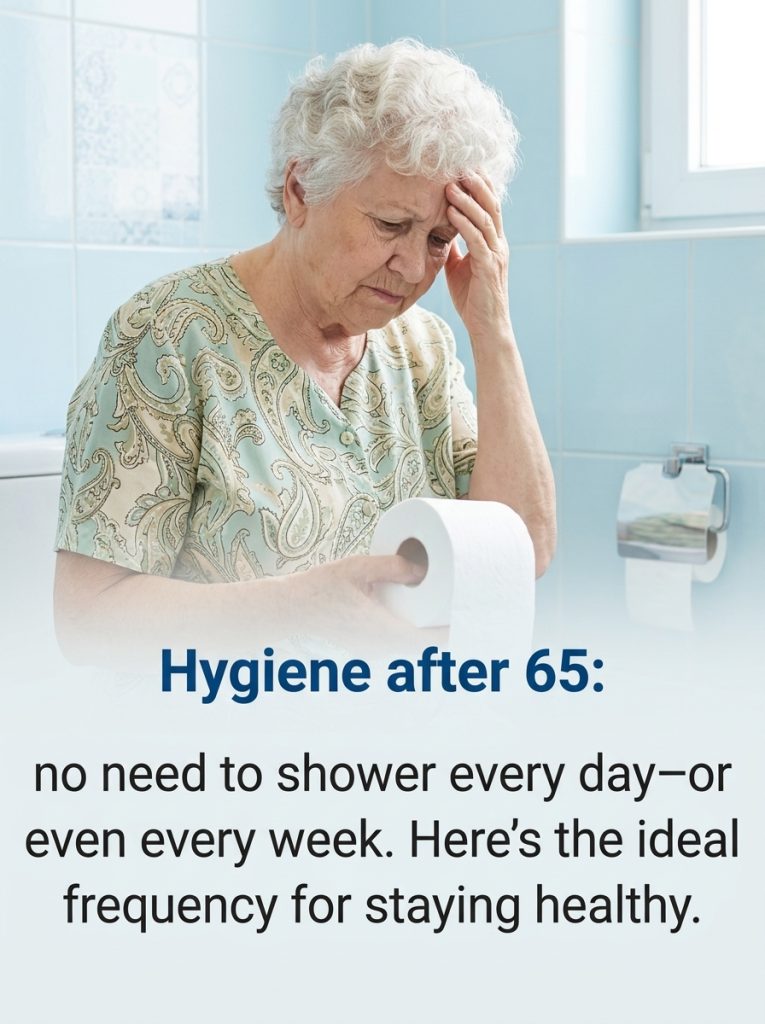 Why Daily Showers After 65 May Do More Harm Than Good