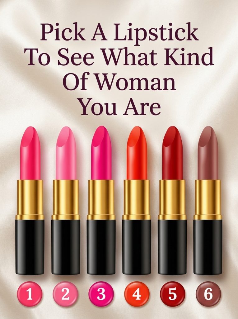 Pick a Lipstick and Discover Your Personality: A Fun Color Psychology Quiz