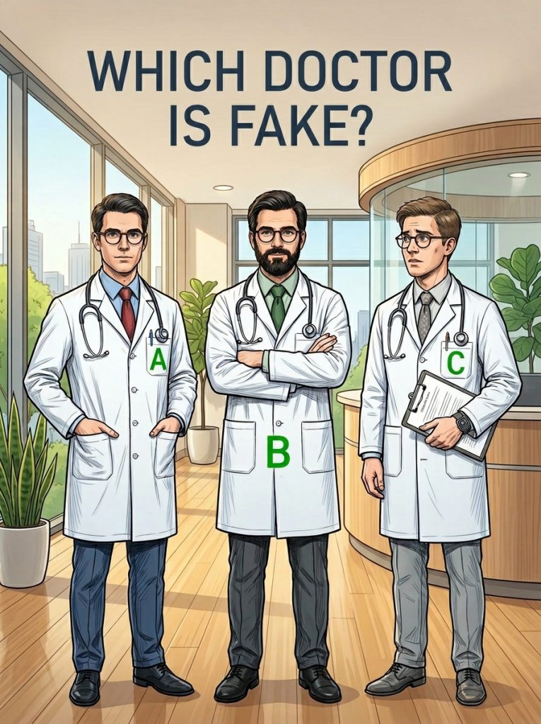 Which Doctor Is Fake? Test Your Mind!