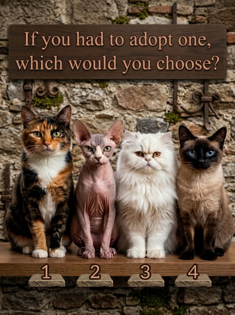 Which one would you adopt if you had to choose?