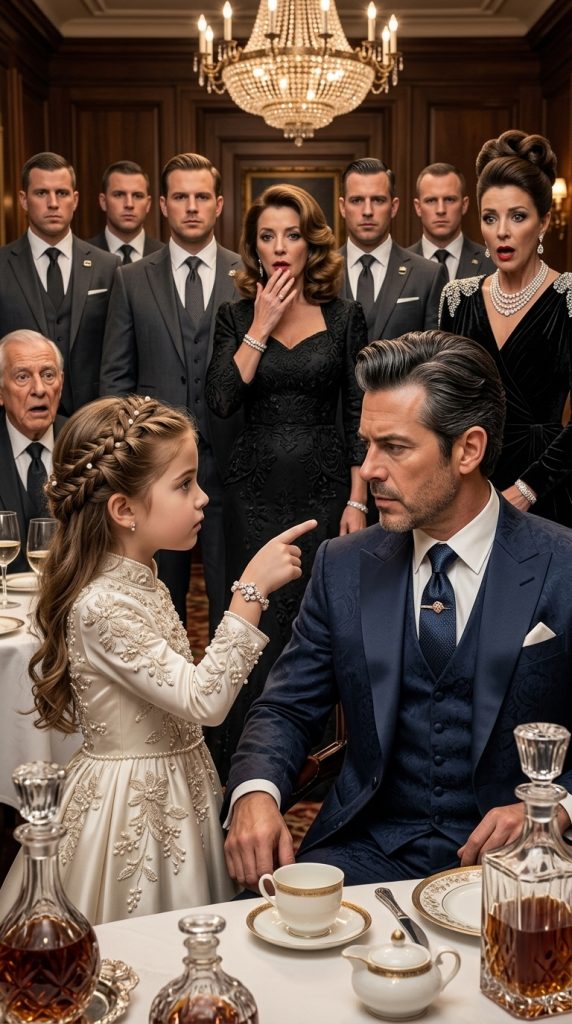 “Did Your Mother Not Teach You Any Manners?” A Little Girl Asked a Mafia Boss — Then Her Bracelet Exposed a 9-Year Lie