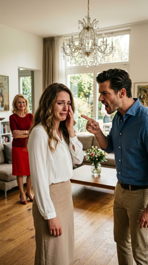 I Argued with My MIL… My Husband Ran Over to Me, Slapped Me, and Shouted, “Get Out of Here!” But What They Didn’t Know Was That the $10,000