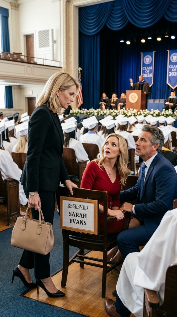 My Ex’s New Wife Took My Seat at Graduation Until My Son Took the Podium and Revealed the Proof That Silenced Everyone