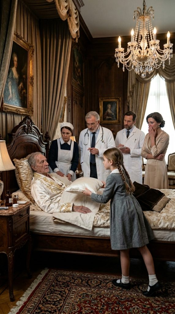 THE MAFIA BOSS WAS SURROUNDED BY DOCTORS AS HE DIED—UNTIL AN 8-YEAR-OLD MAID’S DAUGHTER CHECKED UNDER HIS PILLOW AND EXPOSED WHAT HIS FIANCÉE HAD BEEN HIDING THERE NIGHT AFTER NIGHT