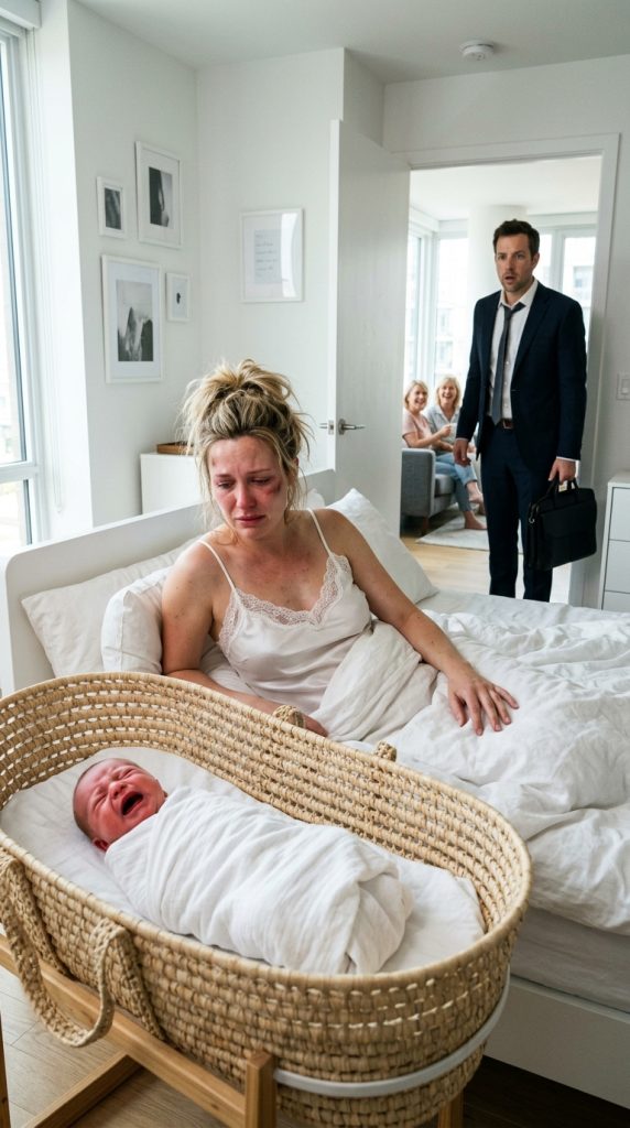 I returned from a business trip to find my wife and newborn in danger, and a doctor’s discovery exposed a disturbing truth that led to police involvement.