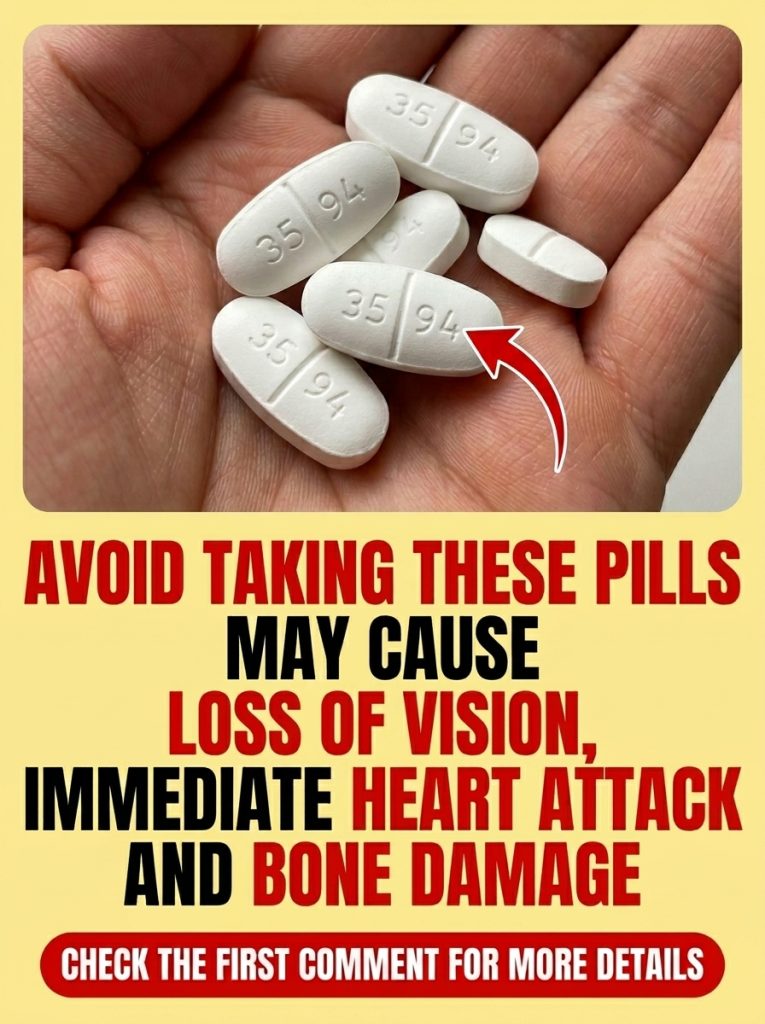Warning! These tablets can cause blood clots, blood thrombosis, and heart attacks