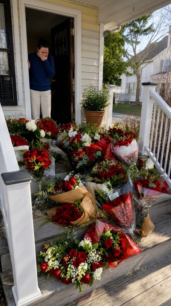 I CAME HOME FROM A WORK TRIP TO FIND 100 ROSES HAD BEEN DELIVERED TO MY WIFE – THEN I SAW THE NOTE IN ONE BOUQUET