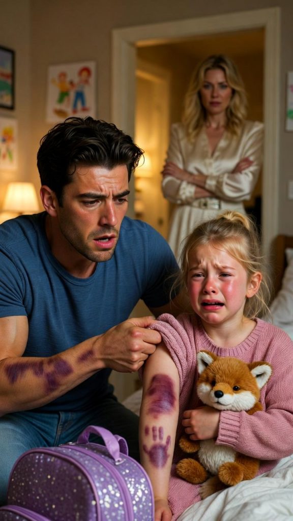 My New Wife’s Daughter Cried Every Time We Were Alone Together — Then One Day She Pulled Something From Her Backpack and Whispered, “Daddy, Look at This.”