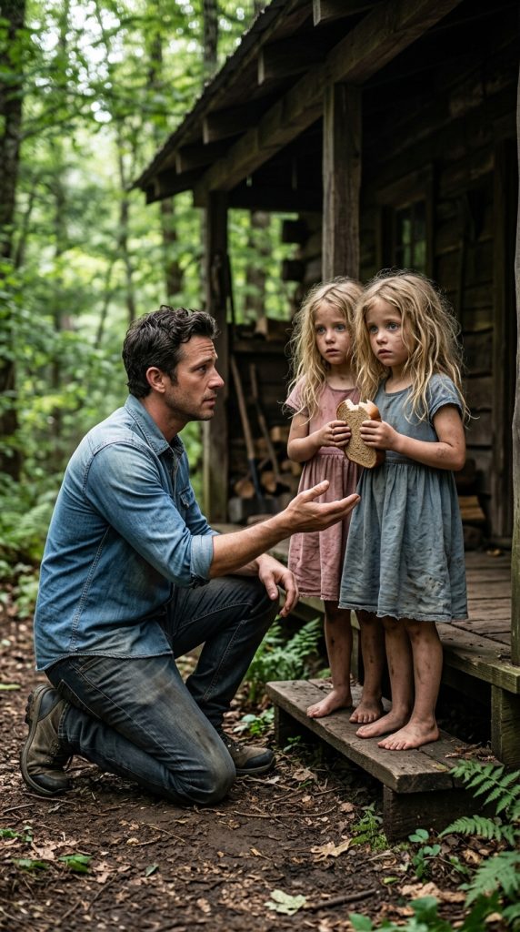 When I visited my late wife’s mountain cottage for closure, I found two abandoned twin girls waiting on the porch—and one revealed a connection to Olivia that changed everything.
