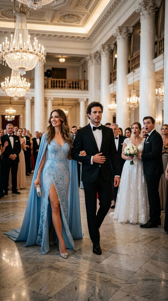 He Invited His Ex-Wife to Humiliate Her at His Wedding, but She Arrived With Four Bodyguards and a Secret That Ended With Him in Handcuffs