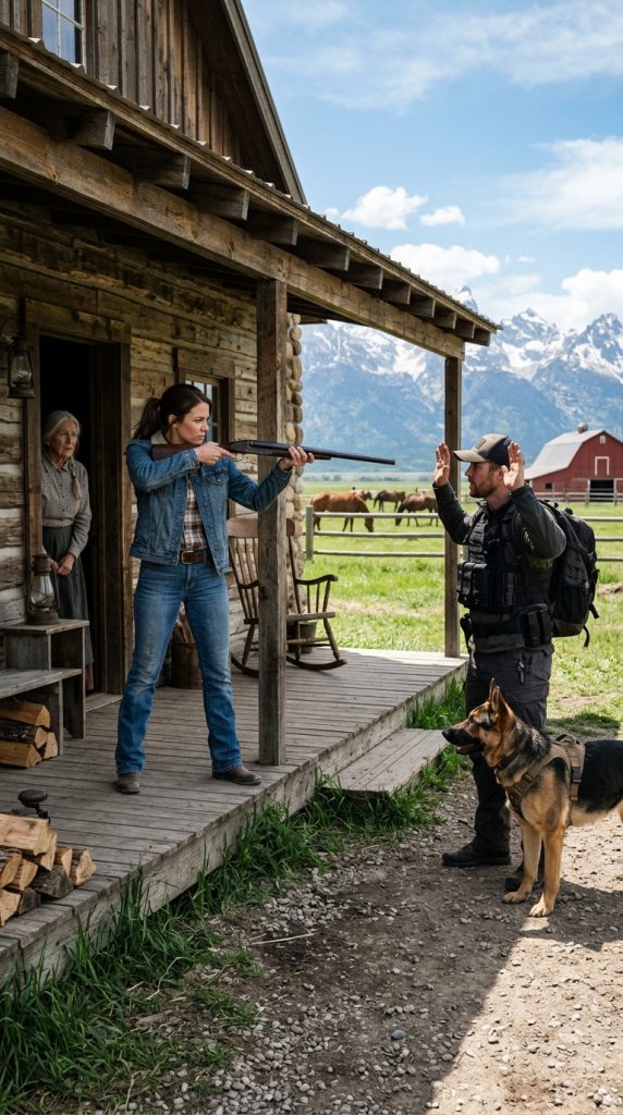 THE EX-SOLDIER RETURNED TO HIS FATHER’S RANCH, BUT A WIDOW GREETED HIM WITH A SHOTGUN AND EXPOSED THE SECRET HIS FAMILY HAD HIDDEN FOR 10 YEARS