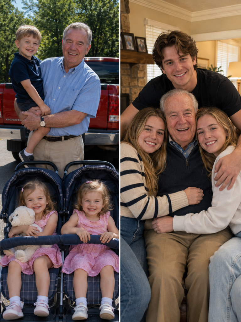 I raised my granddaughter’s three abandoned children for fifteen years—then she returned for the oldest boy’s birthday, and his gift exposed a painful truth she never expected.