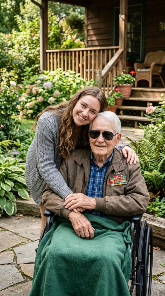 Hired To Pretend To Be A Blind Veteran’s Granddaughter Every Sunday, I Inherited A Life-Changing Future After His Final Request