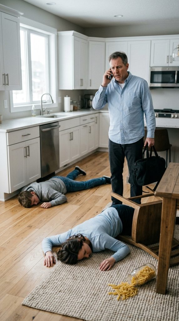 My Husband Whispered “It’s Done” After Serving Dinner That Poisoned My Son And Me—What I Overheard Next Left Me Terrified And Fighting To Survive