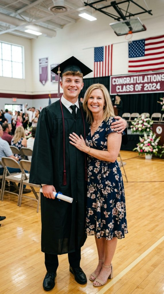 My mom raised me alone, but at my college graduation, my biological father appeared and claimed she had hidden the truth from me for years.