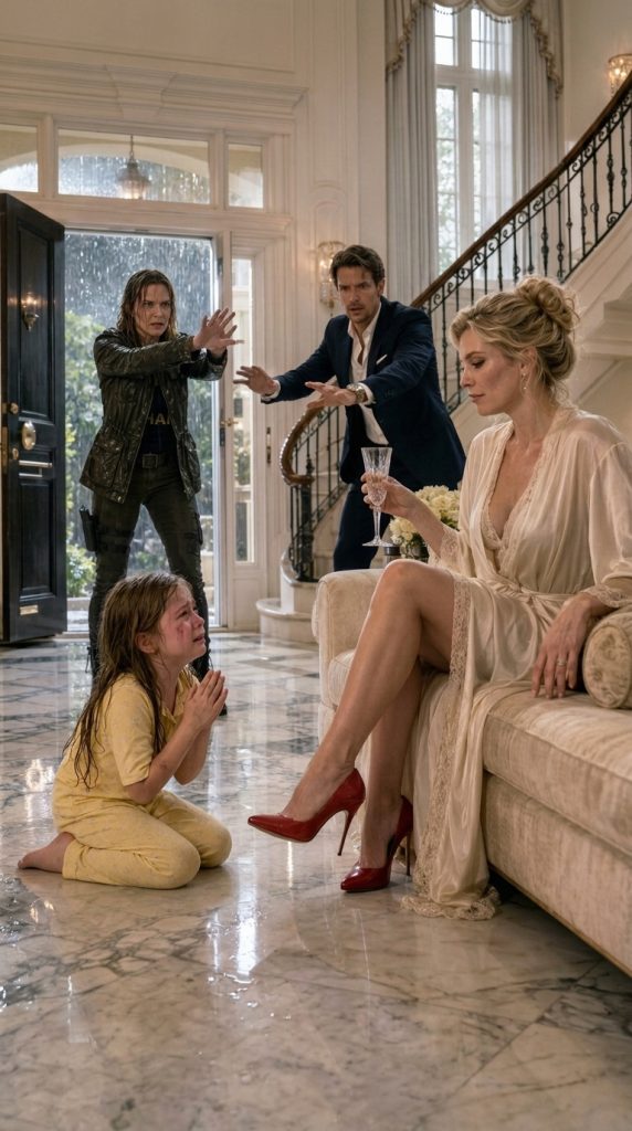 She Came Home From a Secret Mission to Find Her Daughter Kneeling — The Mistress Didn’t Know the Mother Owned Everything, Including Him and His Lies