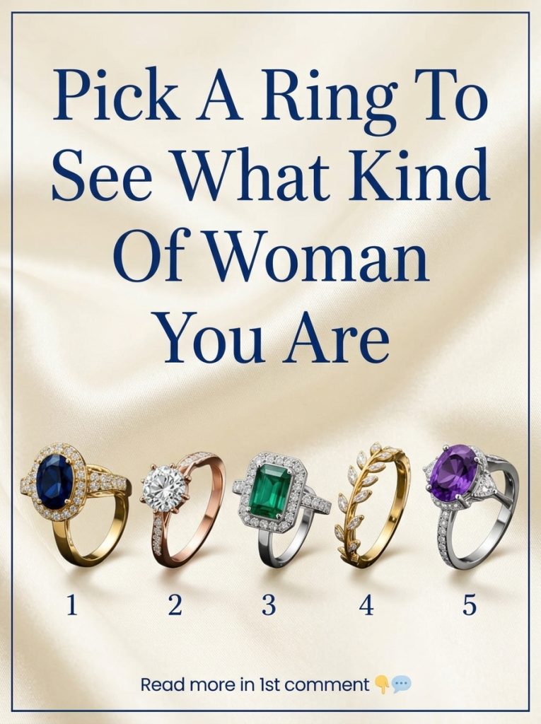 Pick a Ring to Reveal Your Hidden Personality Traits