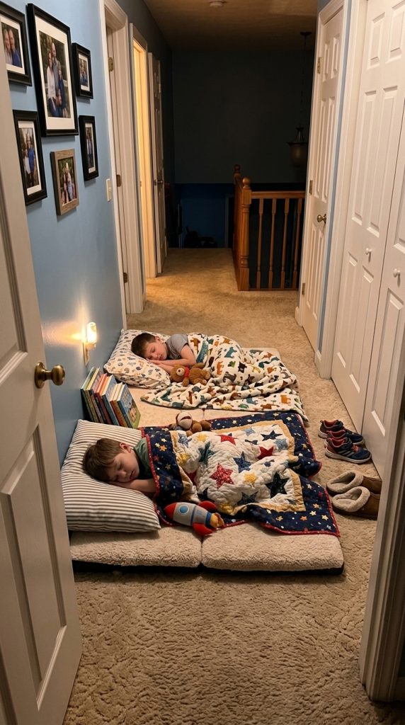 I Came Home to Find My Kids Sleeping in the Hallway — What My Husband Turned Their Bedroom into While I Was Away Made Me Feral