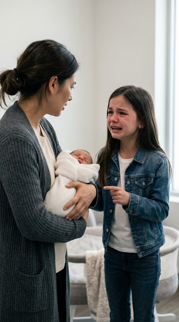 My Daughter Saw My Newborn and Screamed, “That’s Not My Brother!”—Then a Photo Exposed a Terrifying Hospital Secret