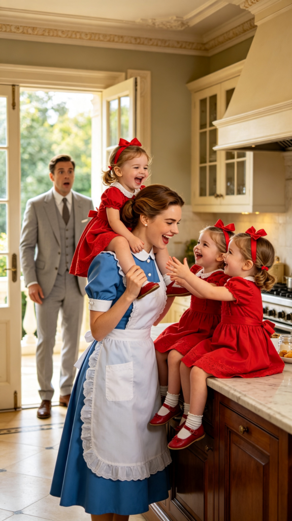 He Fired the Nanny His Silent Triplets Loved… Then Three Little Words in Their Letter Made Him Break Down