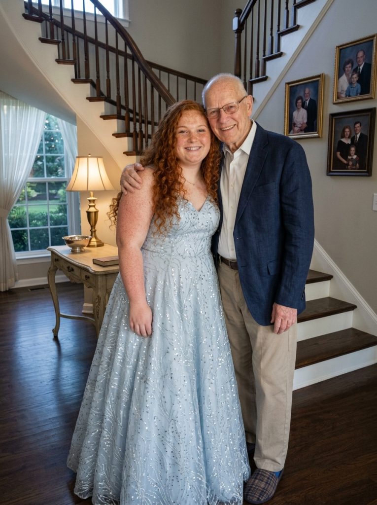 My Grandpa Sewed My Prom Dress 5 Days Before He Passed Away – My Classmates Laughed Until the Most Popular Boy at School Taught Them a Lesson