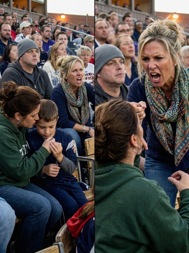 An Angry Fan Ordered a Mother and Her Quiet Son to Leave the Championship – Her Response Left Section 112 Speechless