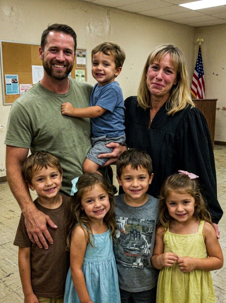 This Single Father Battled to Adopt Five Young Siblings Under Seven Before They Could Be Split Apart – The Judge Was Overcome After Discovering the Reason