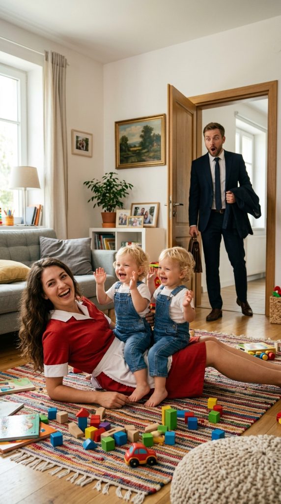 Billionaire Dad Pretended to Leave Town—Then Discovered What His “Irresponsible” Nanny Was Really Doing for His Grieving Sons