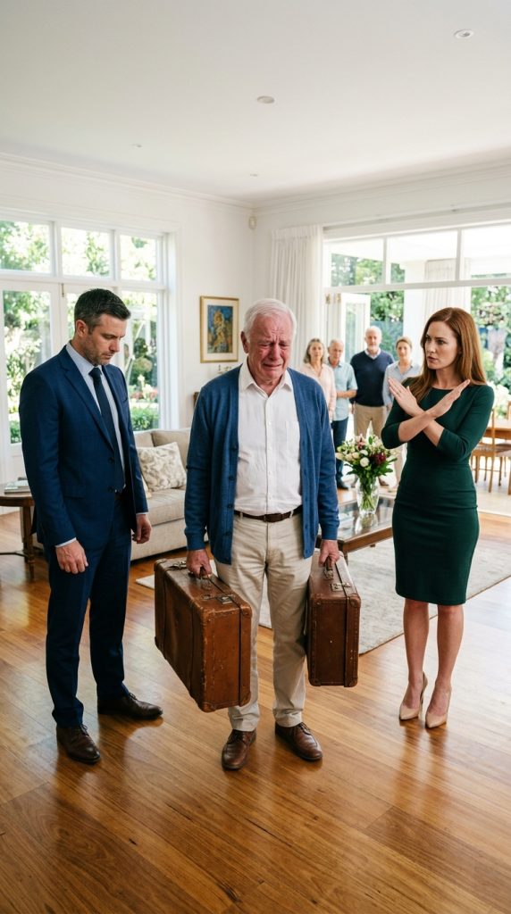 They Kicked Grandpa Out of the House Without Knowing He Was Paying for Everything… and 3 Envelopes Destroyed Their Fake Life