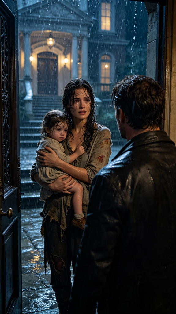 I Arrived at a Mansion in the Rain With My Daughter, Begging for Work and Food—The Owner Was the Love I Left 7 Years Ago