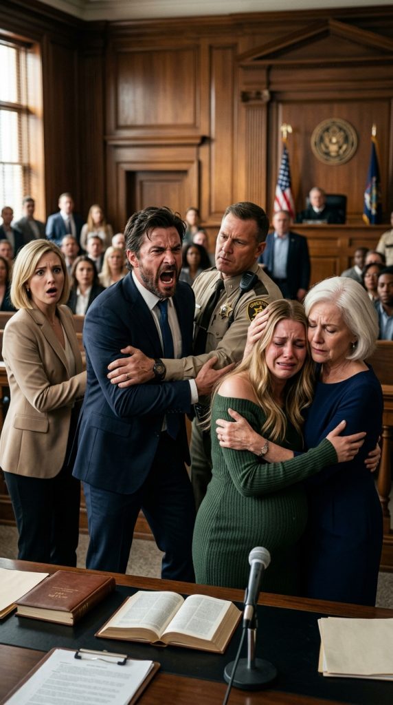 Eight Months Pregnant, I Lost Everything At My Divorce Hearing Until A Billionaire Woman Walked In And Changed My Future Forever.