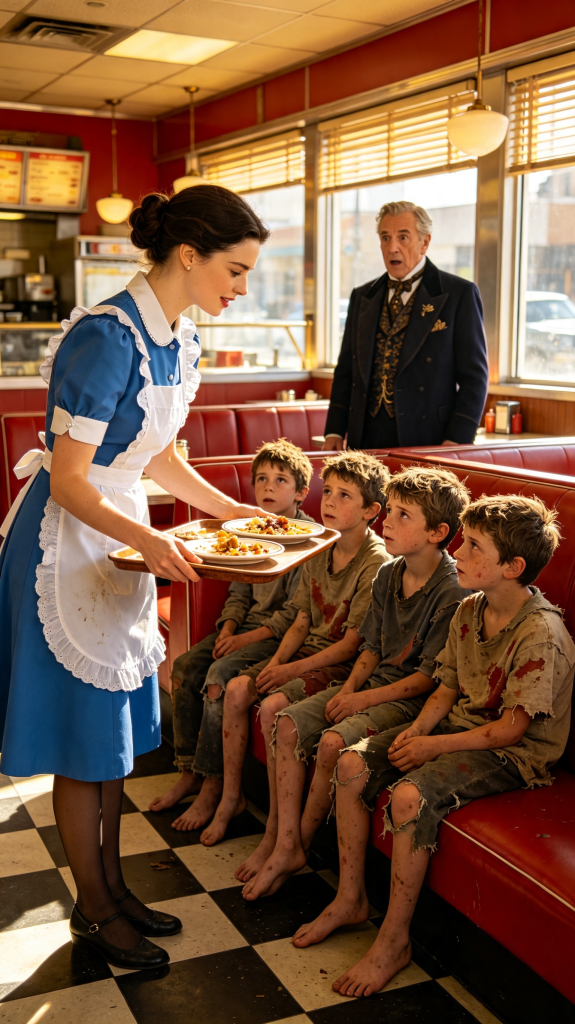 Billionaire CEO Spotted a Waitress Taking Leftover Food to 4 Orphaned Children — Then He Followed Her
