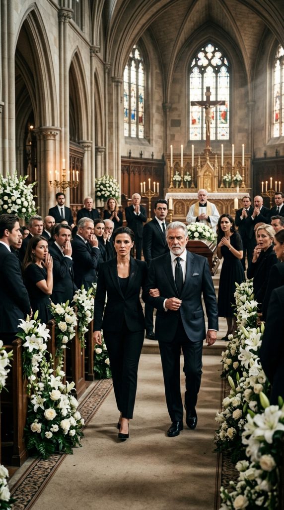 My Husband Pushed Me Off an Icy Cliff for a $50 Million Insurance Payout—Then Smirked Beside His Mistress at My Funeral