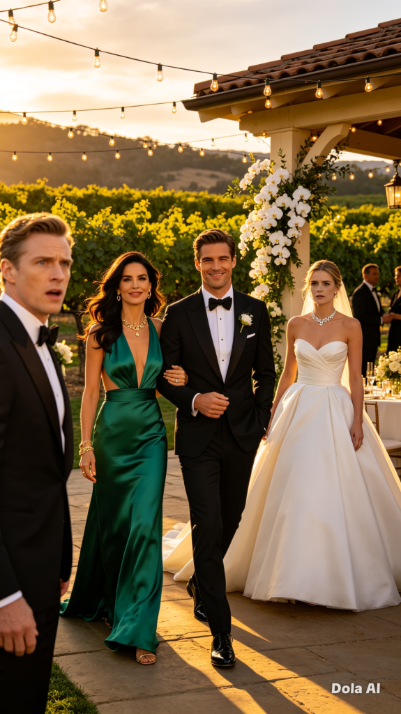 My ex-husband invited me to his wedding to see me alone, so I hired an actor as a date… but when the bride saw him with me, her face turned colorless.