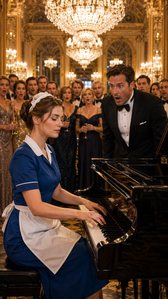 He Forced the Maid to Play the Piano to Humiliate Her — But What Happened Next Changed His Family Forever
